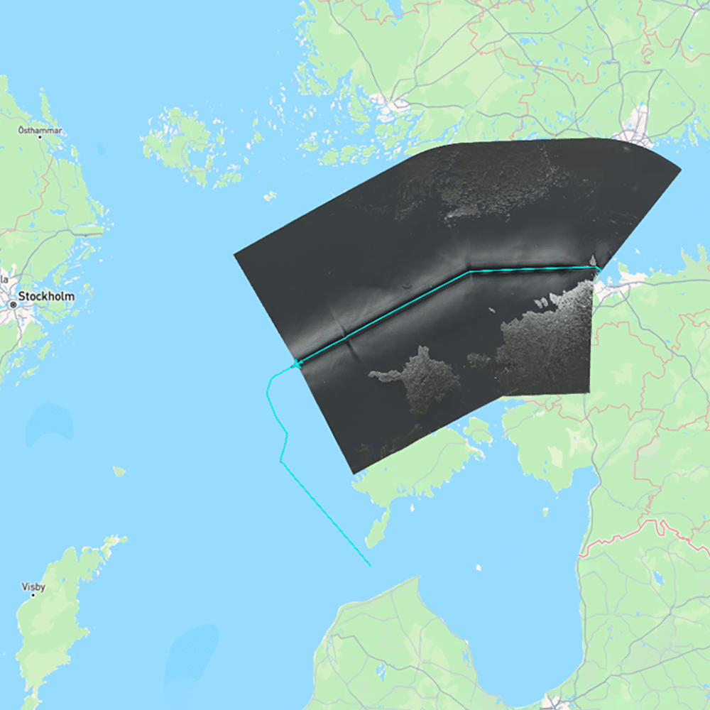 SLAR images MSS 8000 Solid-State SLAR from ST Airborne Systems