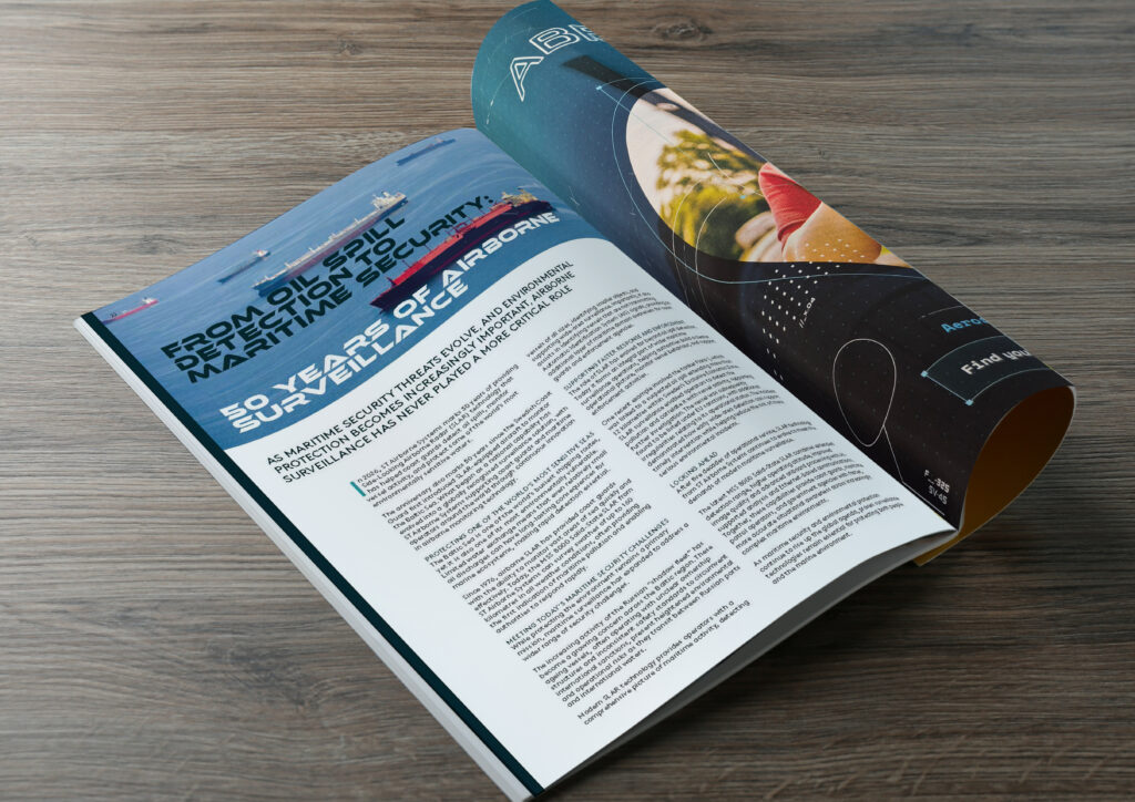 Oil spill detection to maritime security